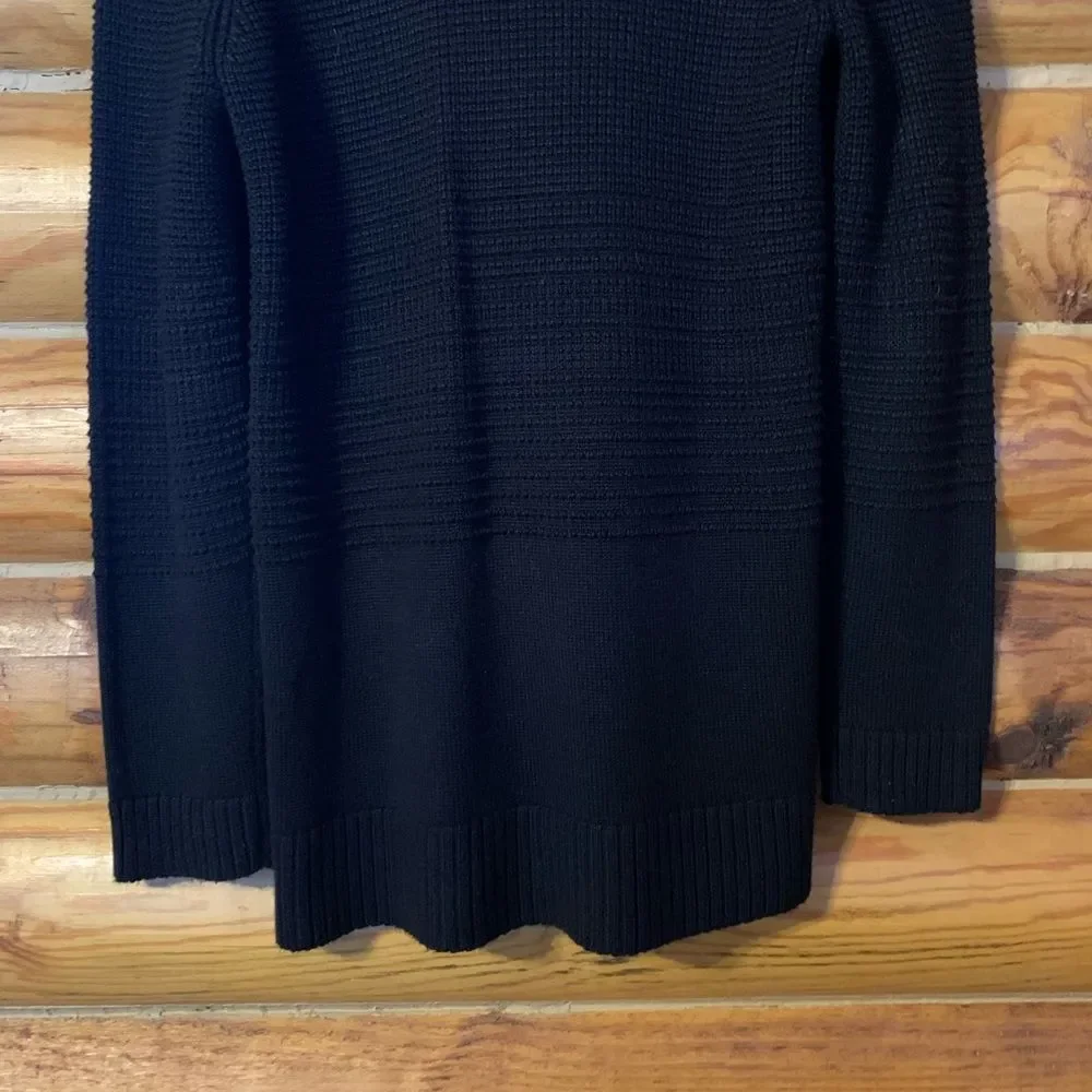 Calvin Klein Cowlneck Black Tunic Sweater Size Medium - Picture 8 of 11